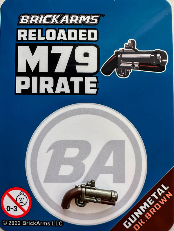 Brickarms M79 Pirate Pistol - RELOADED (Gunmetal - Dark Brown)
