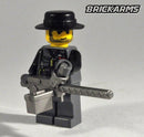 Brickarms M1919 Maschinengewehr mit Munitionskiste