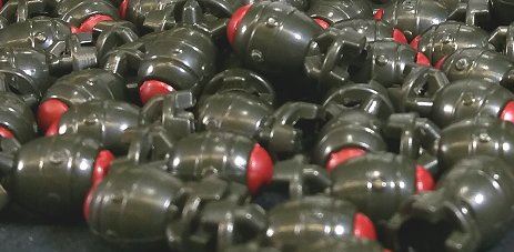 Brickarms Mini Nuke Bomb Med Olive - Red Reloaded