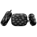 Schwarzes Case mit gekreuzten Skelettknochen für AirPods®