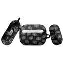 Schwarzes Case mit gekreuzten Skelettknochen für AirPods®