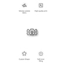 Skelett Mini Figur Kopf gekreuzte Knochen Kissen in Sonderform