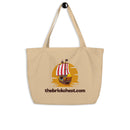 The Brick Chest Pirate Treasure Ship Large organic tote bag