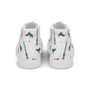 Space Weapon Men’s High Top Canvas Shoes