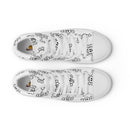 Skelett Herren High Top Canvas Schuhe