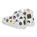 Vintage Space Herren High Top Canvas Schuhe