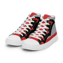 Vintage Fledermaus Schild Herren High Top Canvas Schuhe