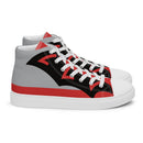 Vintage Fledermaus Schild Herren High Top Canvas Schuhe