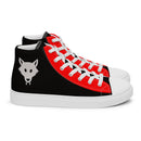 Vintage Castle Wolfpack Shield Herren High Top Canvas Schuhe