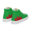 Vintage Castle Dragon 3 Schild Herren High Top Canvas Schuhe
