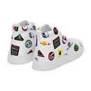 Vintage Space Herren High Top Canvas Schuhe