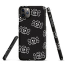 Skelett Totenkopf gekreuzte Knochen Pirat Minifigur Brick Head Snap Hülle für iPhone®