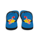 Flip-Flops im Vintage-Weltraum-Stil