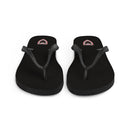 Flip-Flops mit Fledermausschild im Vintage-Stil