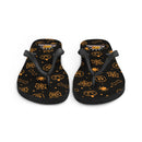 Halloween-Flip-Flops mit Geister- und Spinnenskeletten