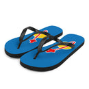 Flip-Flops im Vintage-Weltraum-Stil