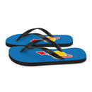 Flip-Flops im Vintage-Weltraum-Stil