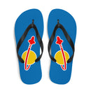 Flip-Flops im Vintage-Weltraum-Stil