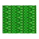 Grüne Bausteine Miner Creep Muster All Over Print Decke