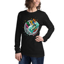 Girlbricksalot Baha Blasted Spaceman Unisex Langarm T-Shirt