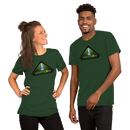 Vintage Space Unitron Ziegel Unisex T-Shirt