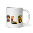 Thanksgiving Truthahn Bricks Gobble Weiß glänzende Tasse