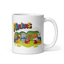 Fabelhafte Tiere Weiß glänzende Tasse