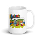 Fabelhafte Tiere Weiß glänzende Tasse