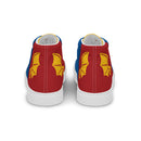 Vintage Castle Dragon 2 Schild Damen High Top Canvas Schuhe