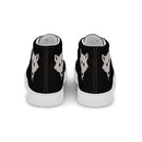 Vintage Castle Wolfpack Schild Damen High Top Canvas Schuhe