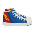 Vintage Castle Dragon 2 Schild Damen High Top Canvas Schuhe