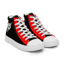 Vintage Castle Wolfpack Schild Damen High Top Canvas Schuhe