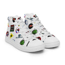 Vintage Space Damen High Top Canvas Schuhe