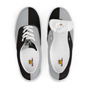 Vintage Castle Falcon Shield Women’s Lace-Up Canvas Shoes