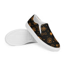 Halloween Geist Spinne Skelette Damen Slip-on Canvas Schuhe