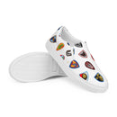 Vintage Castle Shield Women’s slip-on canvas shoes