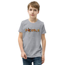 Thanksgiving Turkey Bricks Gobble Youth Short Sleeve T-Shirt