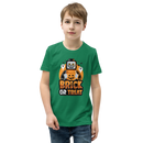 Brick or Treat Halloween Minifigur Jugend Kurzärmeliges T-Shirt