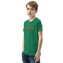 Thanksgiving Turkey Bricks Gobble Youth Short Sleeve T-Shirt