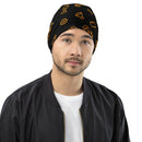 Brick Treasure Parts All-Over-Print Beanie Schwarz
