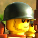 BrickArms M1 Militär-Minifigurenhelm