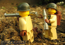 BrickArms M1 Militär-Minifigurenhelm