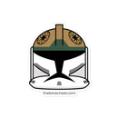 Klonschützen-Minifigurenhelm Sticker