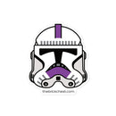 Clone Trooper 187. Legion Minifiguren-Helm Sticker