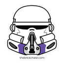 187. Legion Clone Trooper Commander Minifigur Helm Sticker