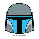 Death Watch Minifiguren-Helmaufkleber