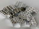 Custom Lego Gold & Chrome Plated 2x4 Brick