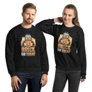 Brick or Treat, Fledermaus, Kürbis Halloween Brick Minifigur Teile Unisex Sweatshirt