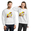 Weihnachtsziege Minifigur Unisex Sweatshirt