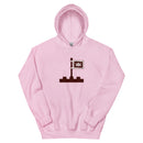 Piratenflagge Ziegel Custom Unisex Hoodie